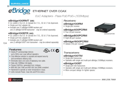 EOC-POE-KIT, POE, Power, Ethernet, Over